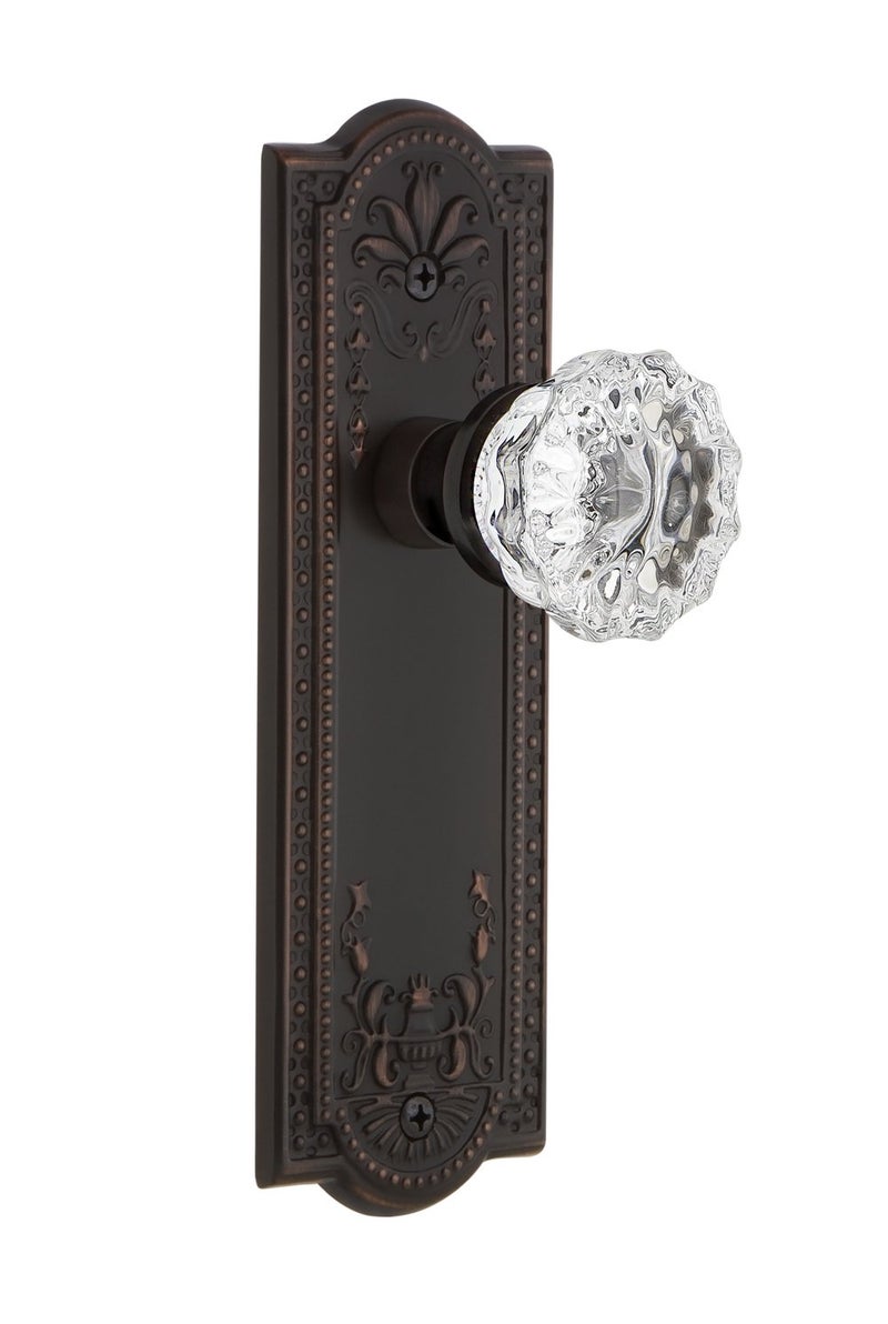 Nostalgic Warehouse Meadows Plate & Interior Crystal Door Knob - Image 1
